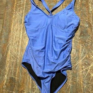 NWOT Blue Speedo One Piece Size 6